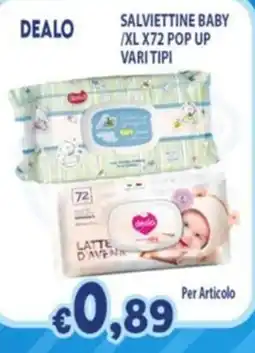 Opportunity Shop Salviettine baby Dealò offerta