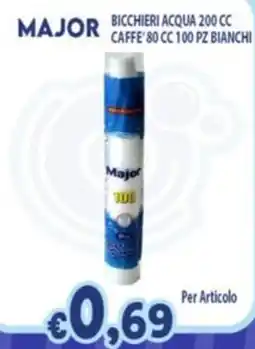 Opportunity Shop Bicchieri Major offerta