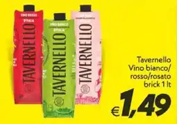 Iper Super Conveniente Tavernello Vino bianco/rosso/rosato offerta