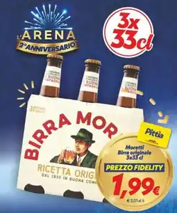 Iper Super Conveniente Birra Mor Moretti offerta