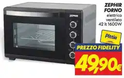 Iper Super Conveniente Zephir forno elettrico ventilato offerta