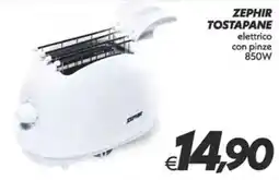 Iper Super Conveniente Zephir tostapane elettrico con pinze offerta