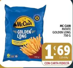 Deco Superfreddo McCain Golden Long offerta