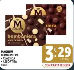 Deco Superfreddo Magnum bomboniera classica offerta