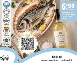Deco Superfreddo Terra d'Aligi Passerina Terre di Chieti IGT offerta