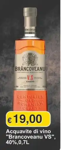 Mix Markt Acquavite di vino "Brancoveanu VS" offerta