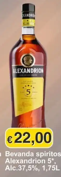 Mix Markt Bevanda spiritosa Alexandrion 5* offerta