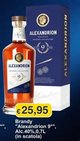 Mix Markt Brandy Alexandrion 9* offerta