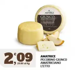 Ok Sigma Amatrice Pecorino Giunco Amatriciano offerta