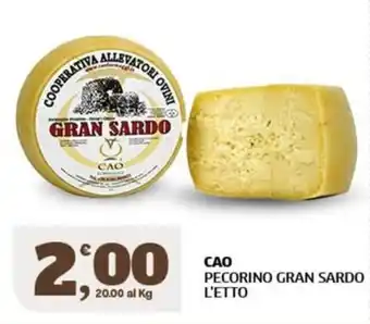 CAO Pecorino Gran Sardo