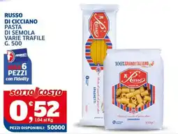 Ok Sigma Pasta di semola Russo offerta