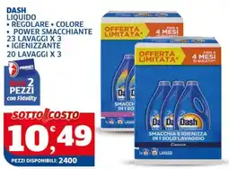Ok Sigma Dash liquido offerta