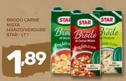 Il Centesimo Brodo carne mista manzo/verdure Star offerta