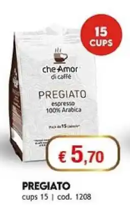 Elite che Amor di caffè PREGIATO espresso 100% Arabica offerta