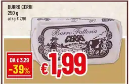 Famila BURRO CERRI offerta