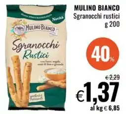 Famila Mulino Bianco Sgranocchi Rustici offerta