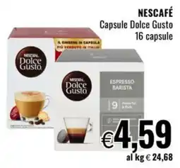 Famila Nescafé Dolce Gusto Espresso Barista offerta