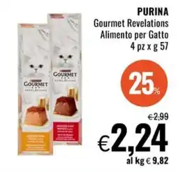 Famila Purina Gourmet Revelations Alimento per Gatto offerta