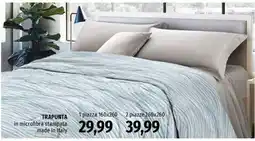Famila Trapunta in microfibra stampata made in Italy offerta