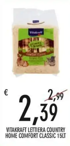 Moby Dick Vitakraft lettiera country home comfort classic offerta