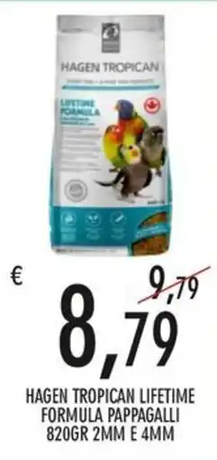 Moby Dick Hagen Tropicana Lifetime Formula Pappagalli offerta