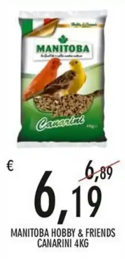 Moby Dick Manitoba Canarini offerta