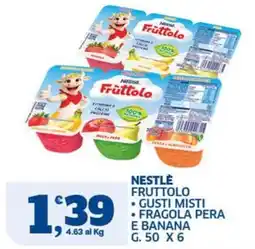 Ok Sigma Nestlé Fruttolo offerta