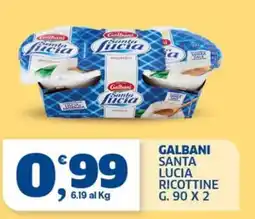 Ok Sigma Galbani Santa Lucia Ricottine offerta
