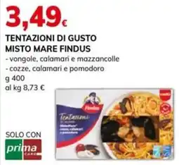 Basko Tentazioni di gusto misto mare Findus offerta