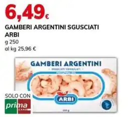 Basko Gamberi argentini sgusciati Arbi offerta