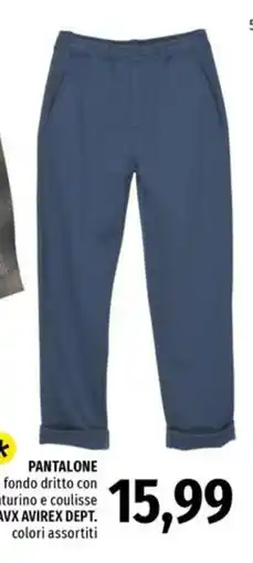 Famila Pantaloni AVX AVIREX DEPT. offerta