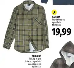 Famila Camicia in pile interno agnellato offerta