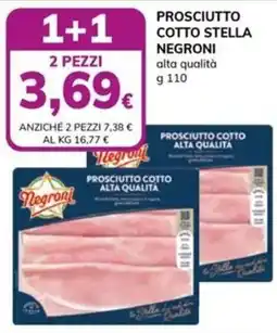 Basko Prosciutto cotto Stella Negroni offerta