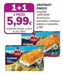 Basko Gratinati Findus offerta