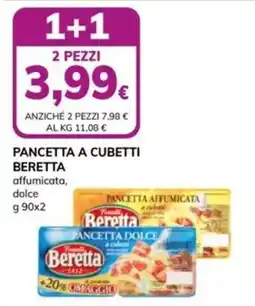 Basko Pancetta a cubetti Beretta offerta