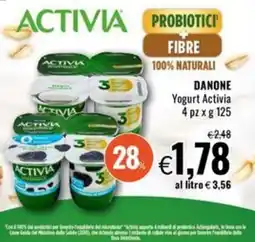 Famila Yogurt Activia offerta