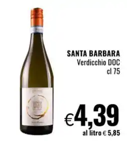 Famila Santa Barbara Verdicchio DOC offerta
