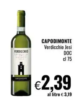 Famila Verdicchio Capodimonte offerta