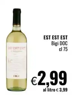 Famila EST EST EST Bigi DOC offerta