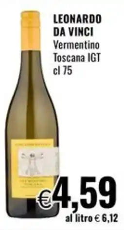 Famila Leonardo da Vinci Vermentino Toscana IGT offerta