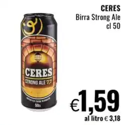 Famila Ceres Birra Strong Ale offerta