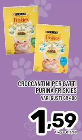 Crocchettini per gatti Purina Friskies