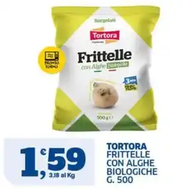 Ok Sigma Tortora frittelle con alghe biologiche offerta