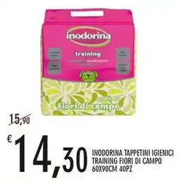 Moby Dick Inodorina tappetini igienici training fiori di campo offerta