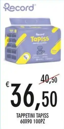 Moby Dick Record Tappetini TapiSS offerta