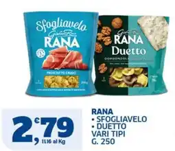Ok Sigma Rana sfogliavelo duetto vari tipi offerta
