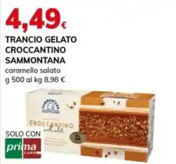 Basko Trancio gelato croccantino sammontana offerta