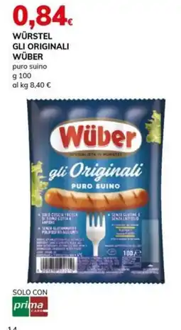 Basko Wüber gli Originali puro suino offerta