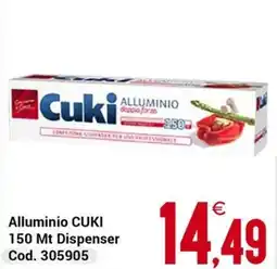 Centro Cash Alluminio CUKI offerta