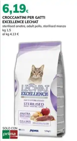 Basko Crocchettini per gatti Lechat Excellence offerta